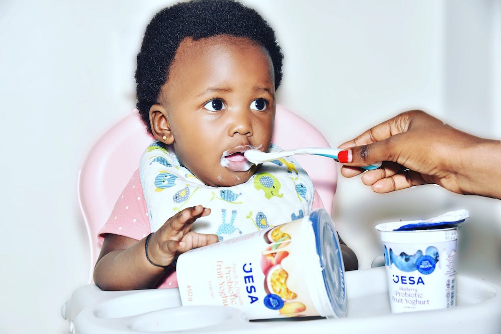 Weaning shops onto solids