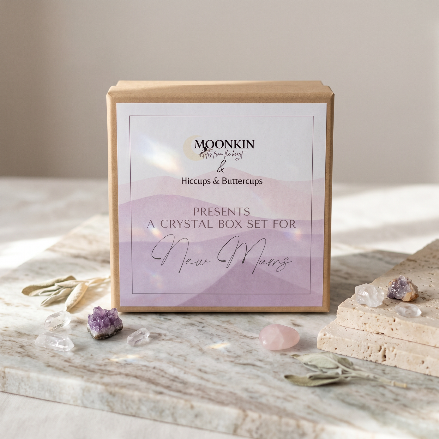 New Mother Crystal Intention Kit