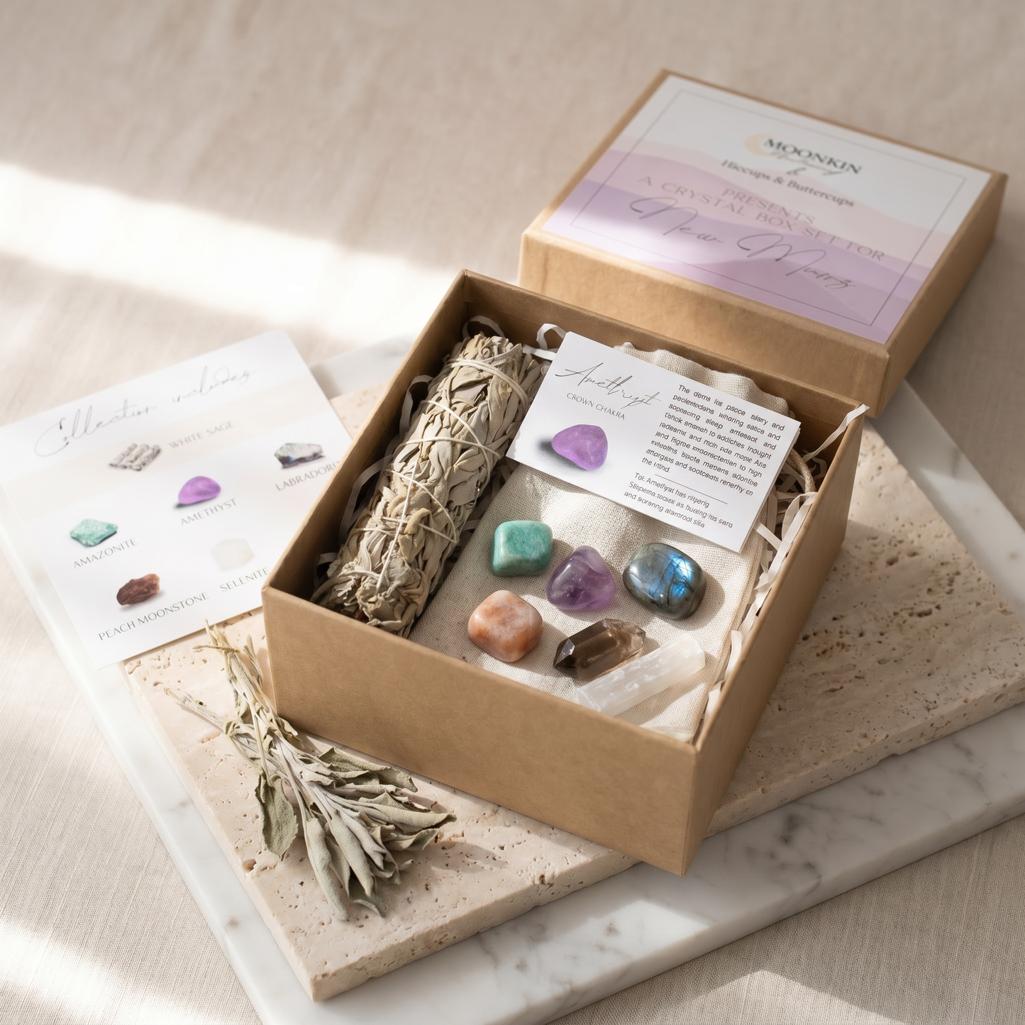 New Mother Crystal Intention Kit