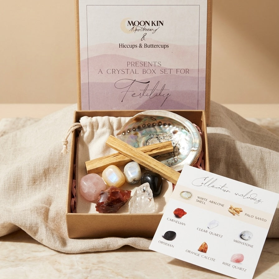 Fertility Crystal Intention Kit