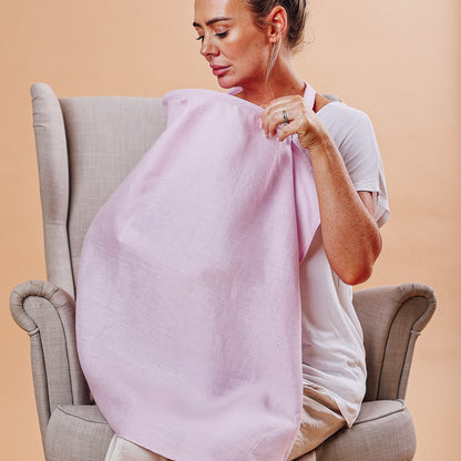 Linen Nursing Cover