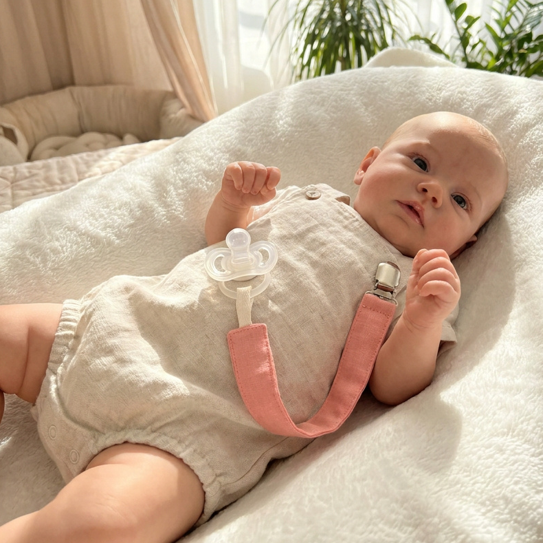 Baby Pacifier Clips Handmade In Dubai | Hiccups & Buttercups