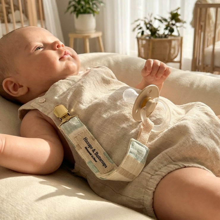 Baby Pacifier Clips Handmade In Dubai | Hiccups & Buttercups