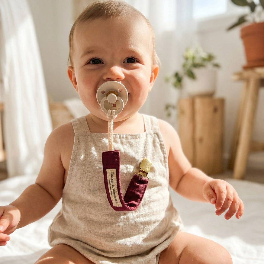 Baby Pacifier Clips Handmade In Dubai | Hiccups & Buttercups
