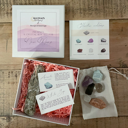New Mother Crystal Intention Kit - Hiccups & Buttercups -