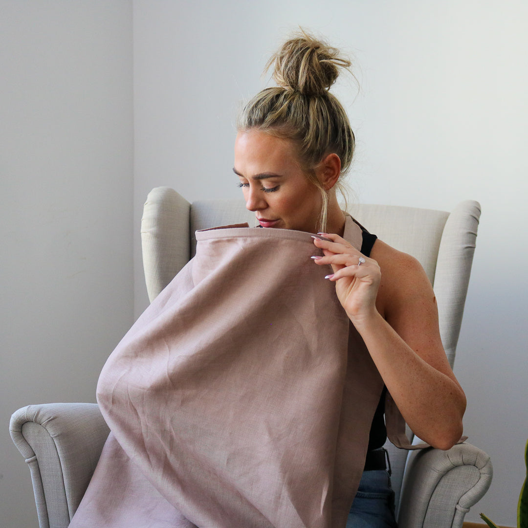Mocca Nursing Cover - Hiccups & Buttercups - Mocca