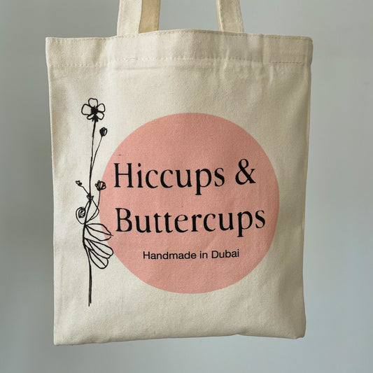 Tote Bag - Hiccups & Buttercups -
